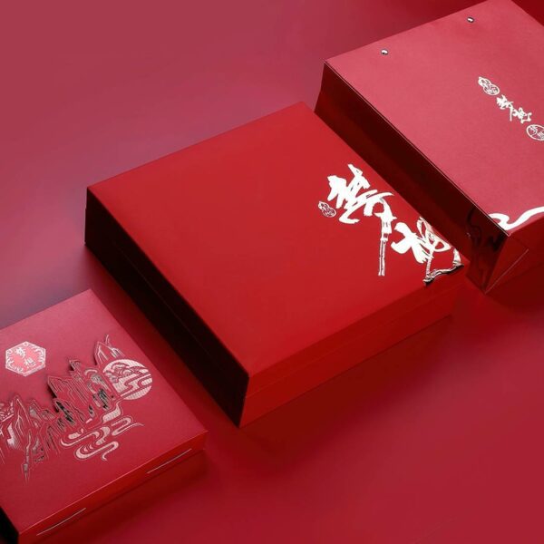 Tea box packaging, high-end gift packaging, art packaging, collection packaging