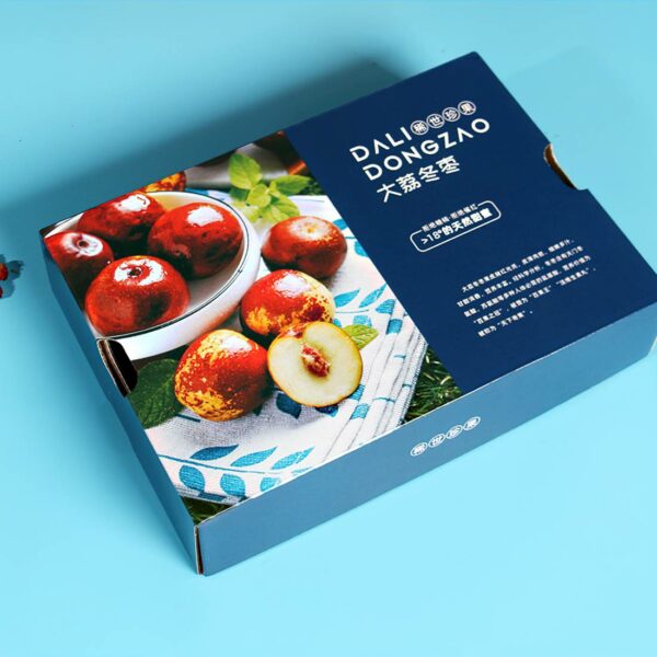 Fruit box packaging printing, fruit packaging, orange packaging, red dates packaging, apple packaging