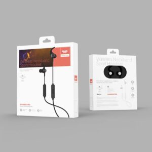 Digital packaging, headphone packaging, audio equipment packaging, adapter packaging